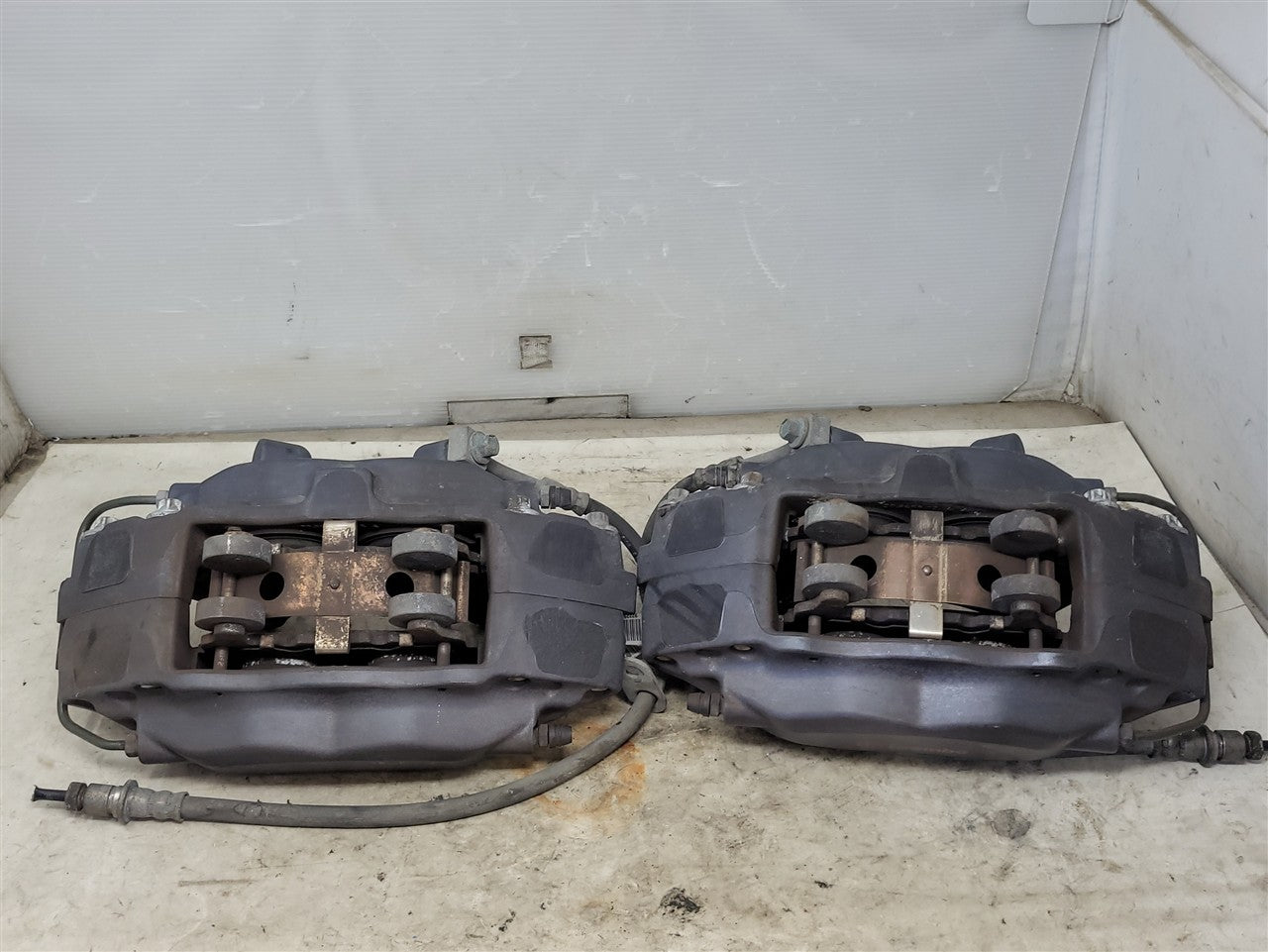 Used OEM 2010-2015 CAMARO FRONT SS BREMBO 4 PISTON BRAKE CALIPERS, actual item photo 8