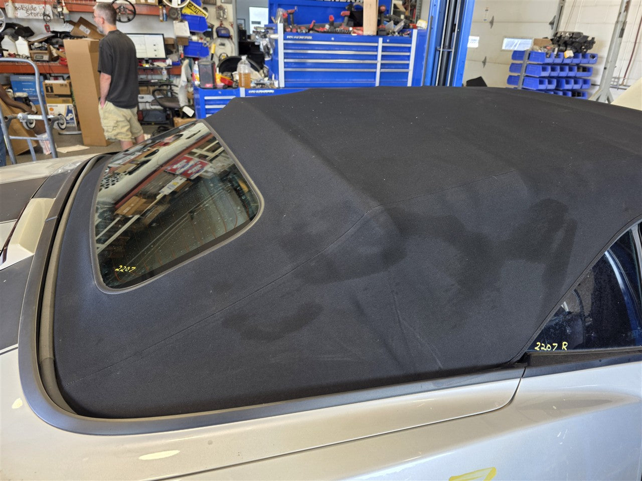 Used OEM 2011-2015 CAMARO CONVERTIBLE TOP ROOF ASSEMBLY WITH, actual item photo 3