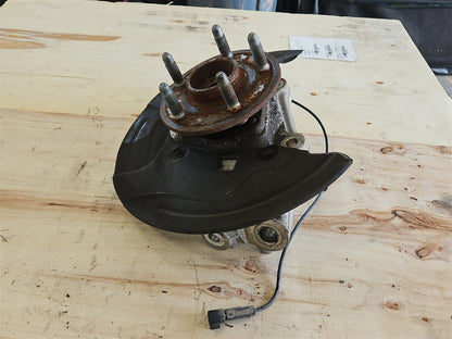 Used OEM 2010-2015 CAMARO FRONT SPINDLE KNUCKLE DRIVER LH 23192989, actual item photo 2