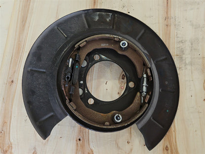 Used OEM 2010-2015 CAMARO SS REAR PARK BRAKE BACKING PLATES PAIR, actual item photo 14