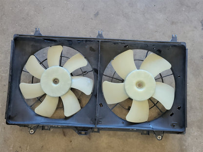 Used OEM 2012-2015 CAMARO RADIATOR COOLING FANS DUAL 6 2L, actual item photo 1