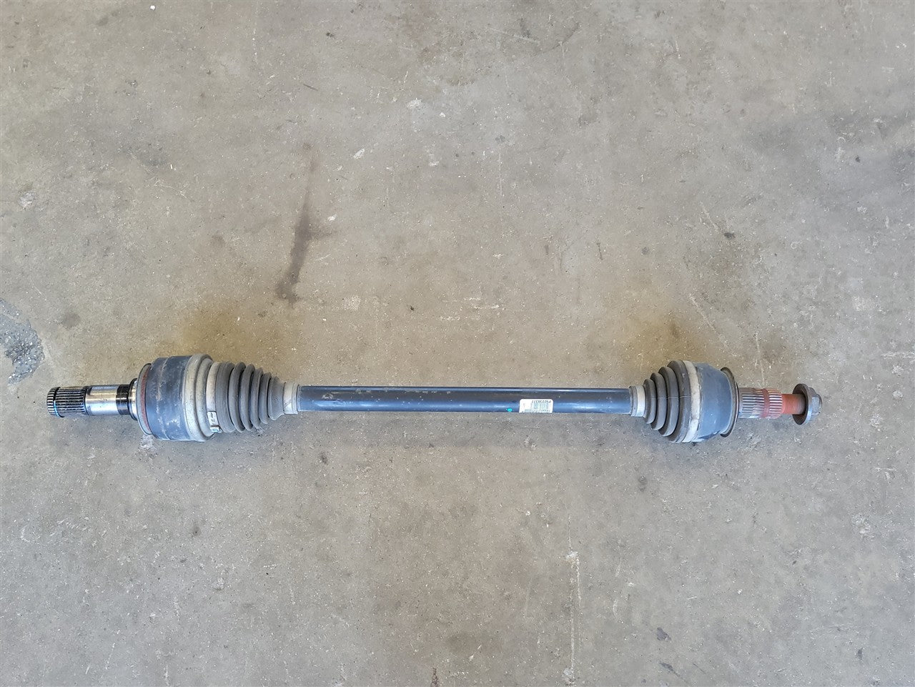 Used OEM 2010-2015 CAMARO REAR CV AXLE SHAFT LH DRIVER SS, actual item photo 1