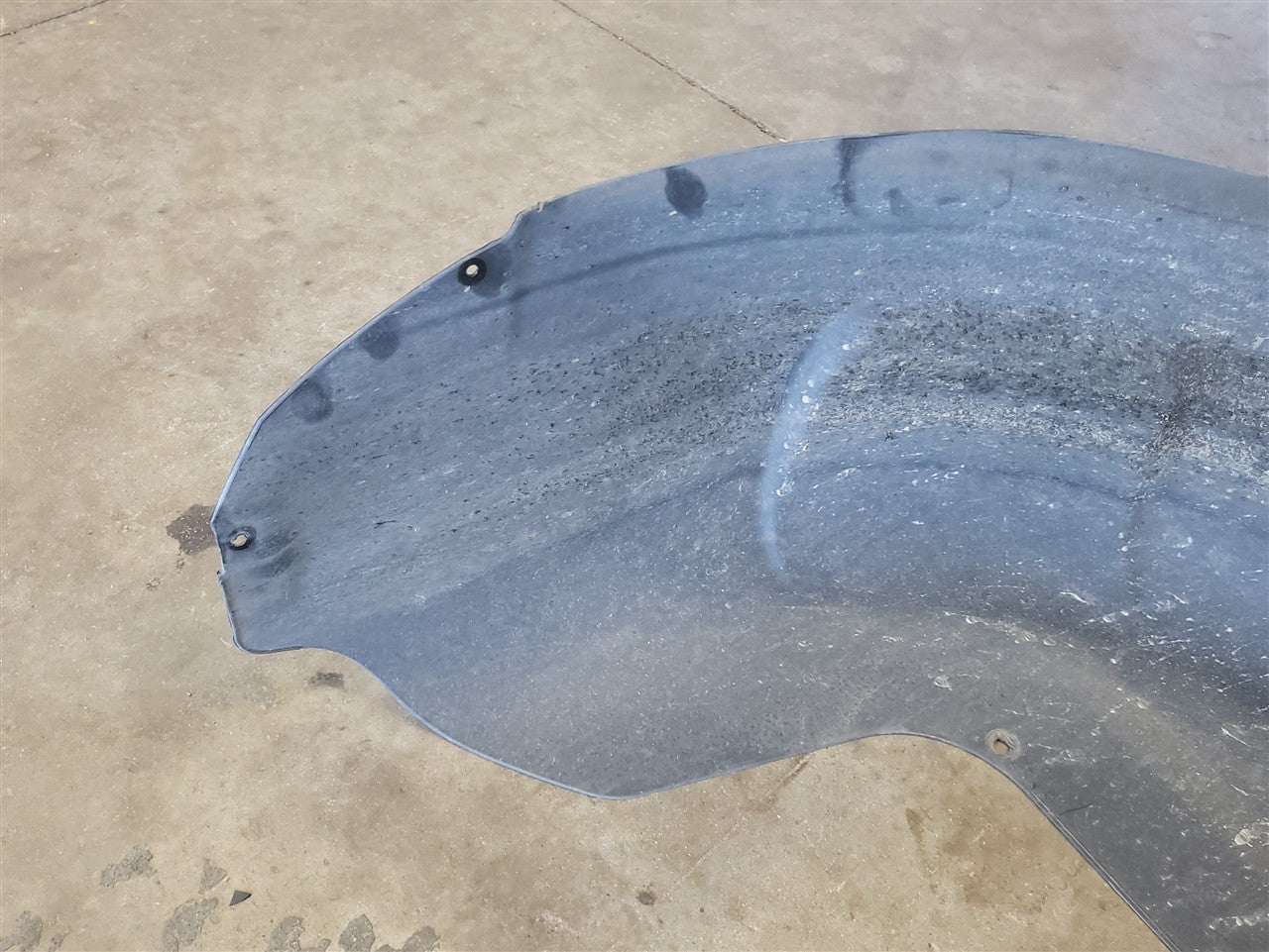 Used OEM 2010-2013 CAMARO REAR WHEEL WELL INNER FENDER LINER LH, actual item photo 3
