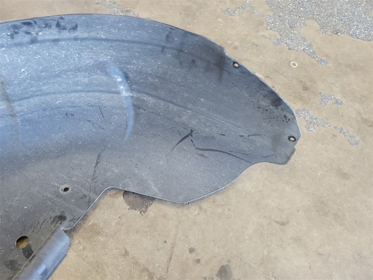 Used OEM 2010-2013 CAMARO REAR WHEEL WELL INNER FENDER LINER RH, actual item photo 4