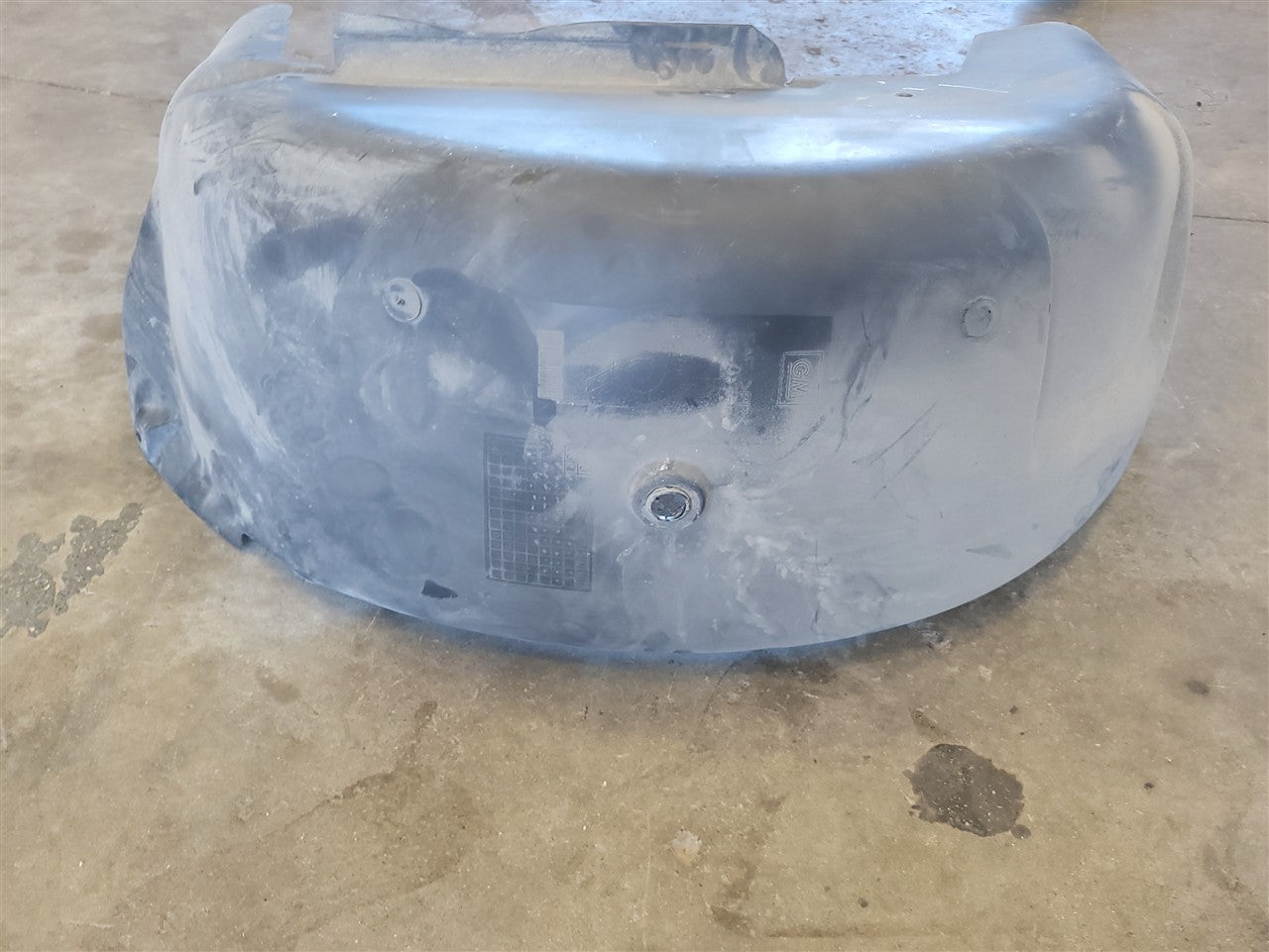 Used OEM 2010-2013 CAMARO REAR WHEEL WELL INNER FENDER LINER RH, actual item photo 7