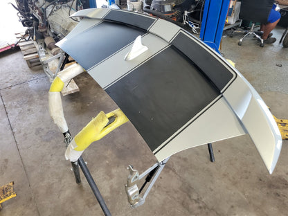 Used OEM 2011-2013 CAMARO CONVERTIBLE DECKLID WITH SPOILER SILVER, actual item photo 6