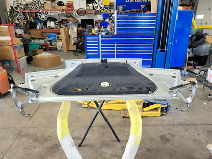 Used OEM 2011-2013 CAMARO CONVERTIBLE DECKLID WITH SPOILER SILVER, actual item photo 10