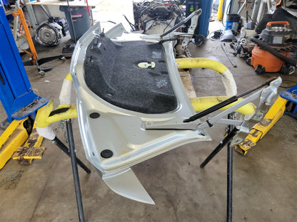 Used OEM 2011-2013 CAMARO CONVERTIBLE DECKLID WITH SPOILER SILVER, actual item photo 16