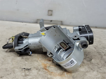 Used OEM 2010-2013 CAMARO IGNITION SWITCH LOCK HOUSING & MATCHING KEY, actual item photo 2