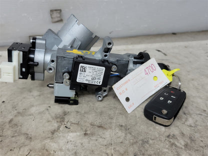 Used OEM 2010-2013 CAMARO IGNITION SWITCH LOCK HOUSING & MATCHING KEY, actual item photo 5
