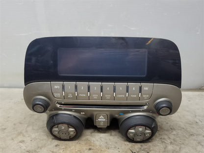Used OEM 2010-2012 CAMARO RADIO & CONTROLS WITH HEATED SEAT SWITCHES, actual item photo 3