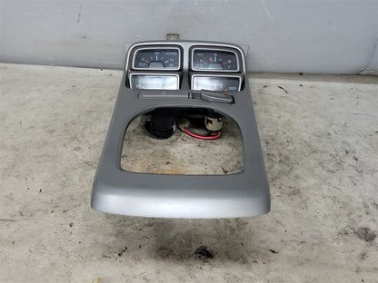 Used OEM 2010-2015 CAMARO CENTER CONSOLE AUXILIARY GAUGES AUTOMATIC, actual item photo 2