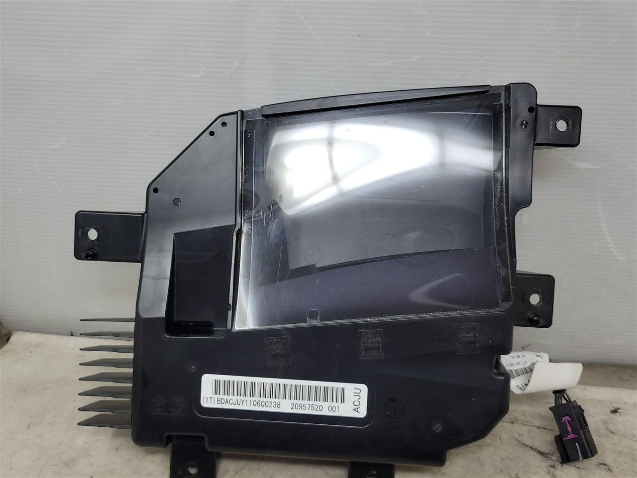 Used OEM 2011-2013 CAMARO HEADS UP DISPLAY WITH SWITCH AND TRIM, actual item photo 5
