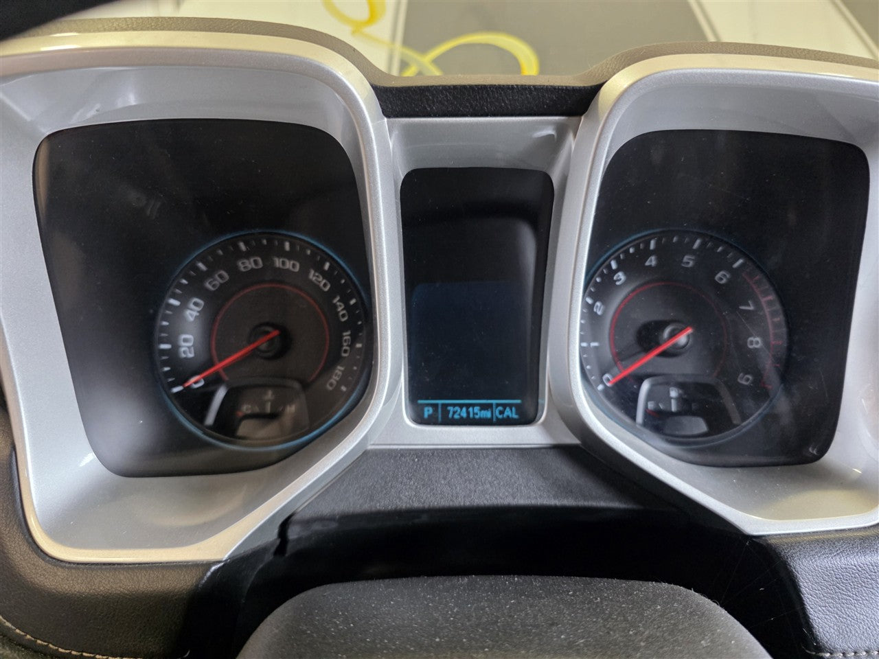 Used OEM 2012 CAMARO SS SPEEDOMETER CLUSTER 22761048, actual item photo 1