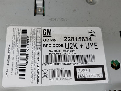 Used OEM 2012 CAMARO CRUZE EQUINOX LACROSSE ORLANDO REGAL SRX VERANO, actual item photo 7