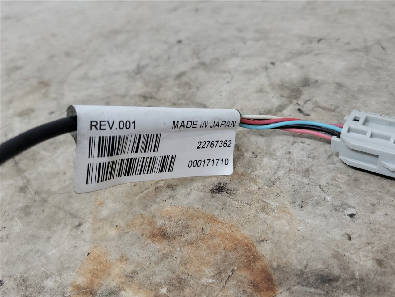 Used OEM 2012-2015 CAMARO REAR VIEW CAMERA 22767362, actual item photo 10
