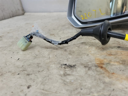 Used OEM 2010-2015 CAMARO SIDE VIEW MIRROR DRIVER LH HEATED SILVER, actual item photo 2