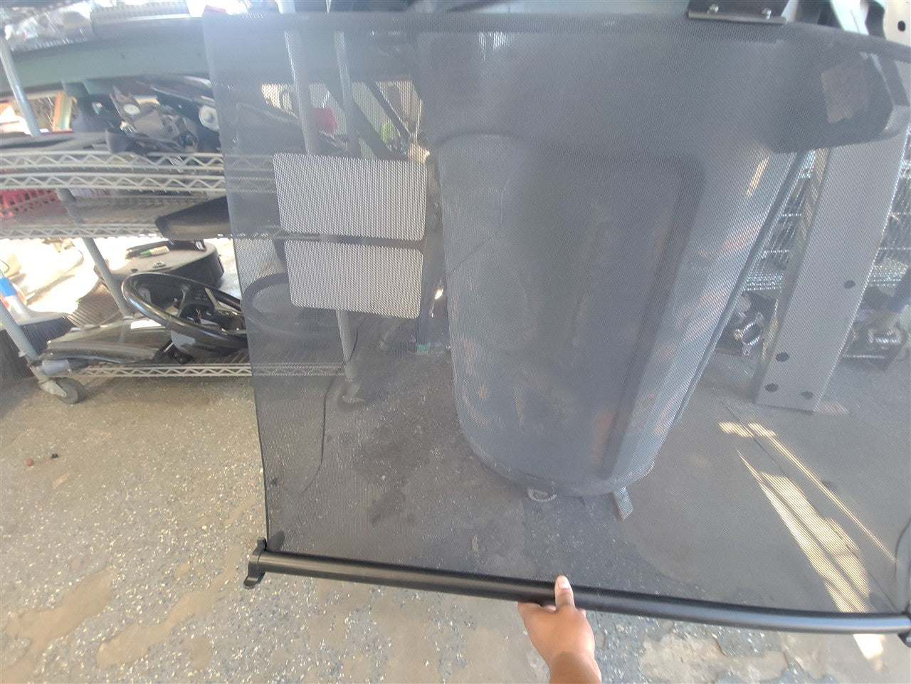 Used OEM 2011-2015 CAMARO CONVERTIBLE TRUNK LUGGAGE SHADE COVER TRIM, actual item photo 12