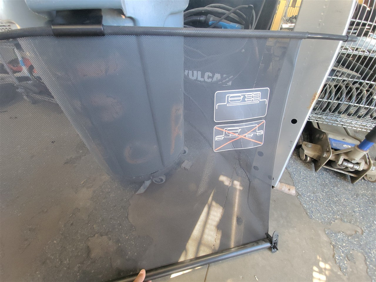 Used OEM 2011-2015 CAMARO CONVERTIBLE TRUNK LUGGAGE SHADE COVER TRIM, actual item photo 13