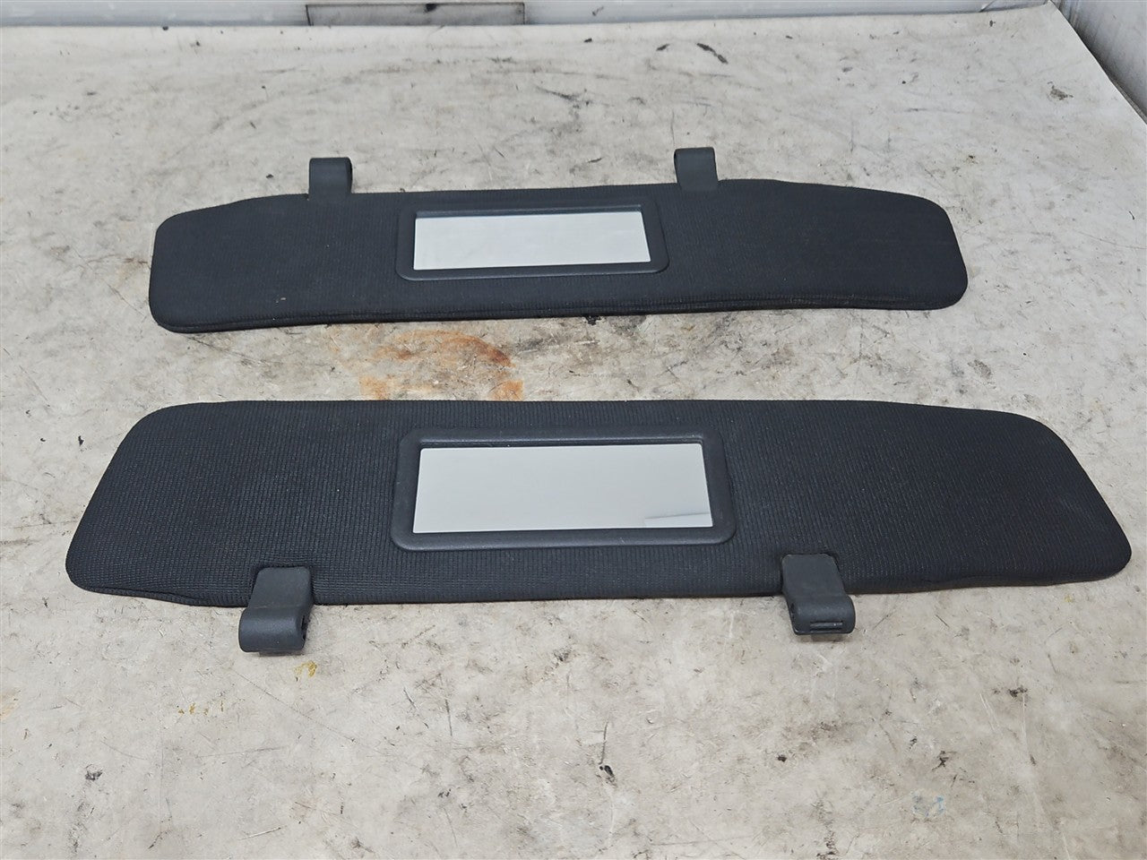 Used OEM 2011-2015 CAMARO CONVERTIBLE SUN VISORS PAIR DRIVER LH, actual item photo 5