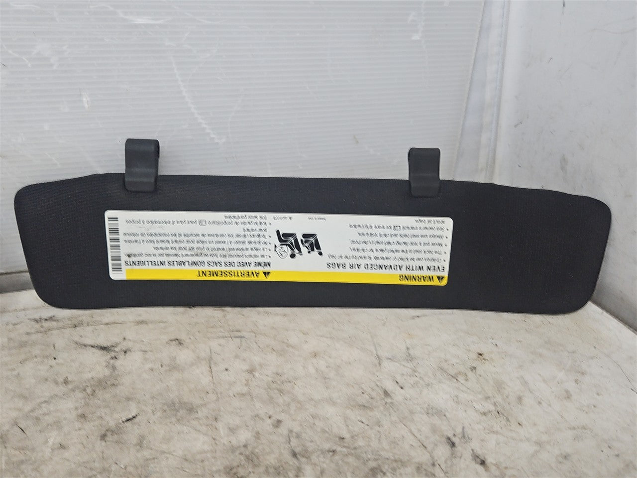 Used OEM 2011-2015 CAMARO CONVERTIBLE SUN VISORS PAIR DRIVER LH, actual item photo 13