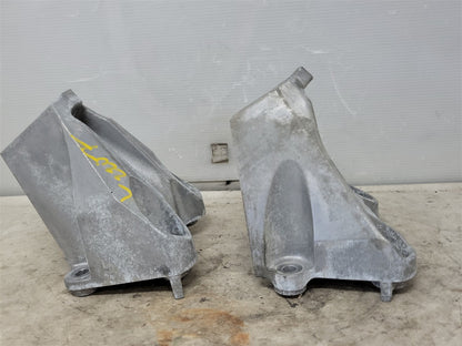 Used OEM 2010-2015 CAMARO 6 2L ENGINE FRAME STAND OFF BRACKETS PAIR, actual item photo 3
