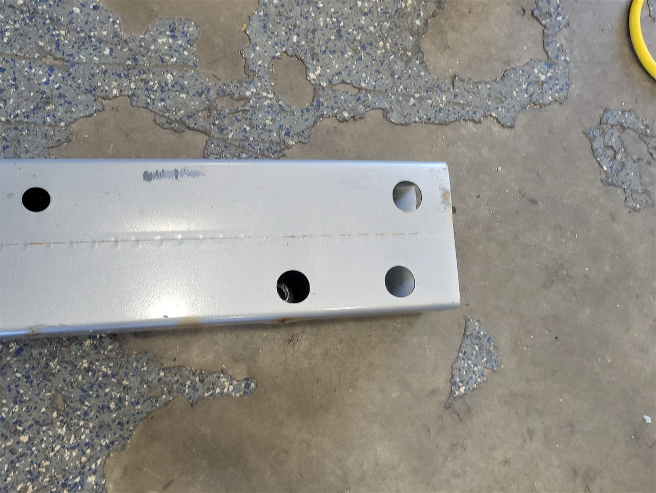 Used OEM 2010-2015 CAMARO FRONT BUMPER REBAR REINFORCEMENT, actual item photo 4