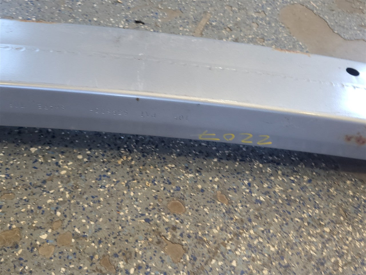 Used OEM 2010-2015 CAMARO FRONT BUMPER REBAR REINFORCEMENT, actual item photo 6