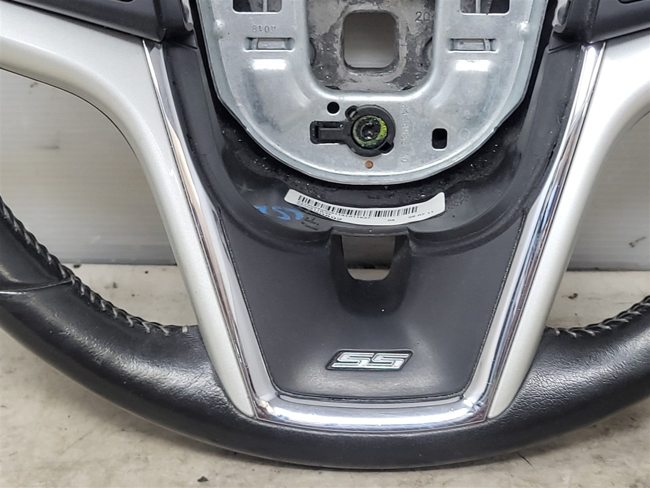 Used OEM 2012-2015 CAMARO LEATHER STEERING WHEEL SHIFT PADDLES BLACK, actual item photo 7