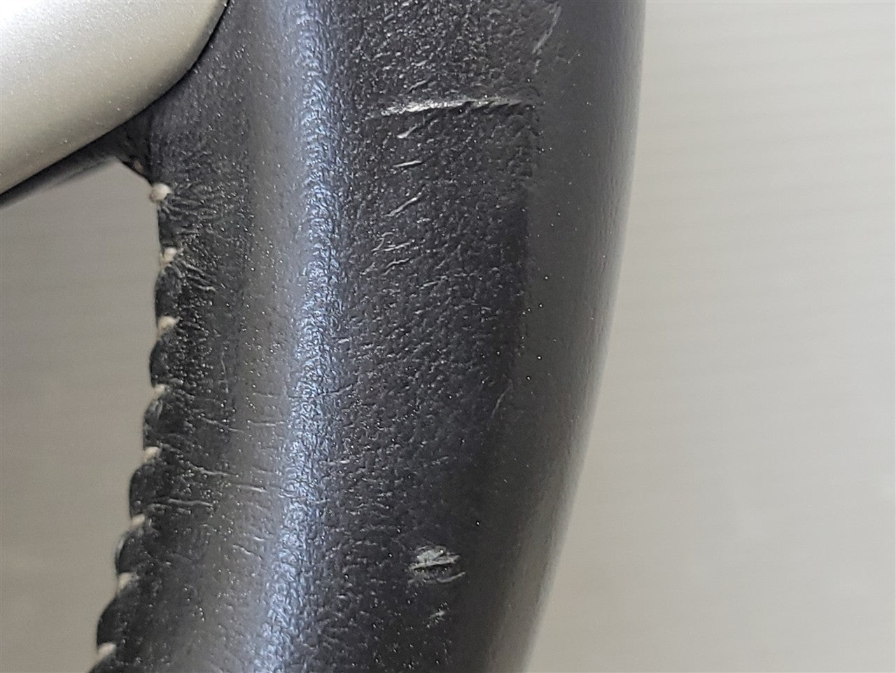 Used OEM 2012-2015 CAMARO LEATHER STEERING WHEEL SHIFT PADDLES BLACK, actual item photo 9