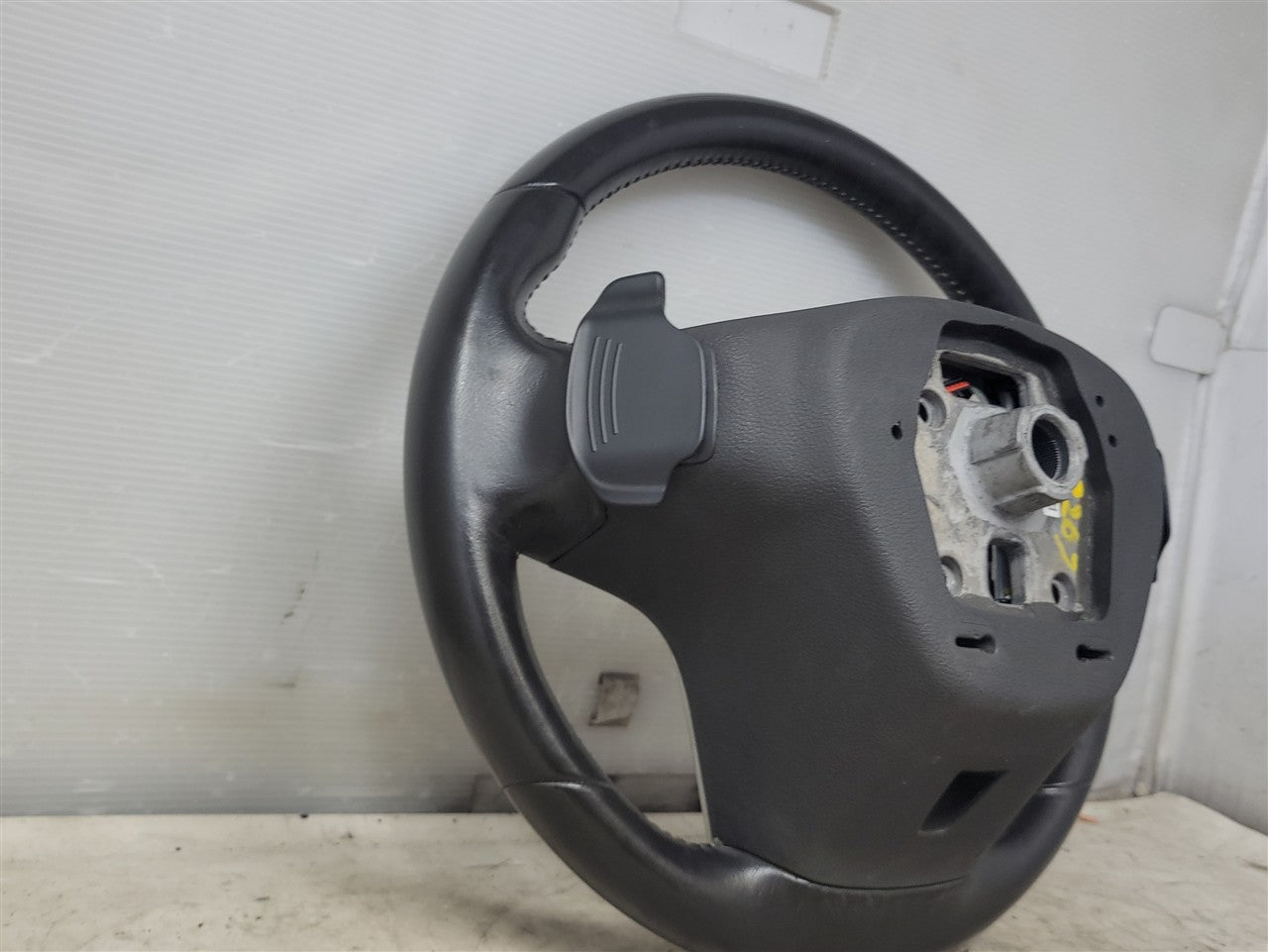 Used OEM 2012-2015 CAMARO LEATHER STEERING WHEEL SHIFT PADDLES BLACK, actual item photo 13