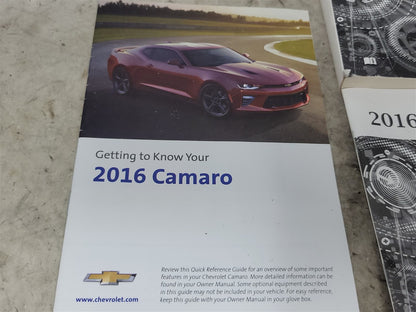 Used OEM 2016 CAMARO OWNERS MANUAL, actual item photo 6