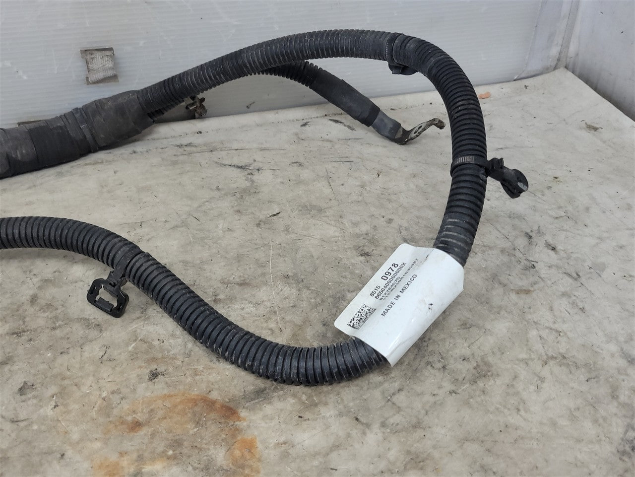 Used OEM 2019-2025 SIERRA SILVERADO POWER STEERING TO BATTERY WIRING, actual item photo 7
