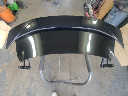 Used OEM 2016-2024 CAMARO DECKLID WITH SS SPOILER BLACK, actual item photo 8