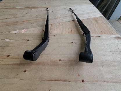 Used OEM 2016-2024 CAMARO WINDSHIELD WIPER ARMS PAIR LH RH BLACK, actual item photo 7