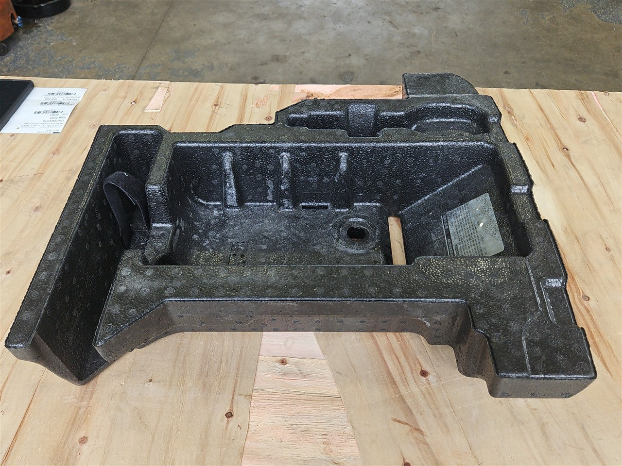 Used OEM 2016-2024 CAMARO TRUNK TOOL STORAGE FOAM 23474328, actual item photo 1