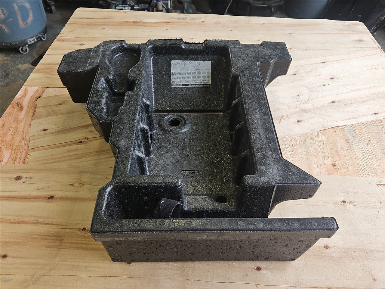 Used OEM 2016-2024 CAMARO TRUNK TOOL STORAGE FOAM 23474328, actual item photo 2