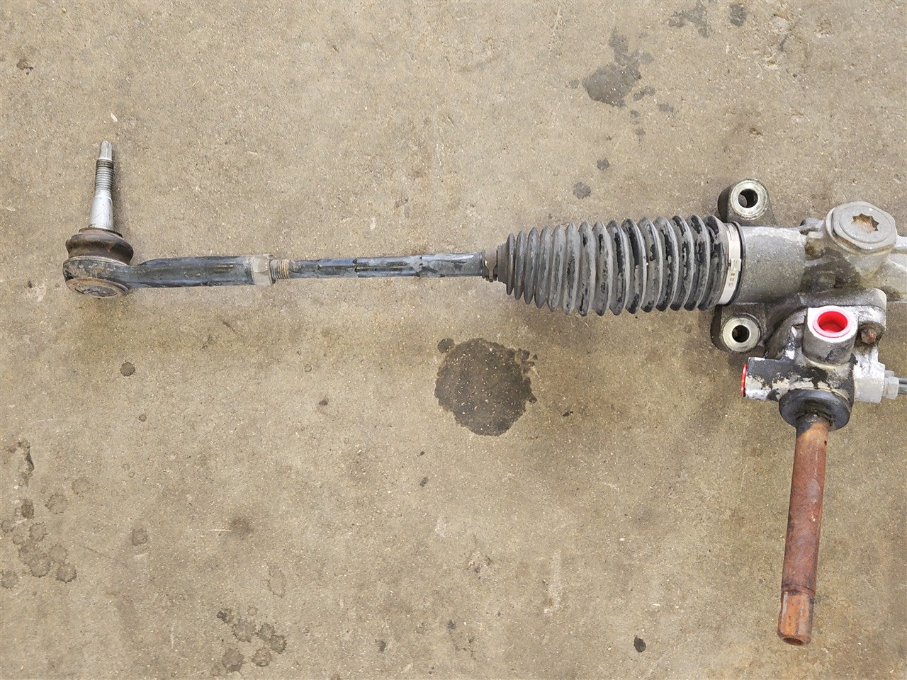 Used OEM 2010-2015 CAMARO POWER STEERING RACK & PINION, actual item photo 7