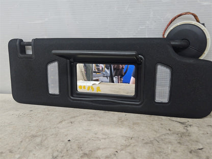 Used OEM 2016-2024 CAMARO SUN VISOR PASSENGER RH BLACK LIGHTED, actual item photo 1