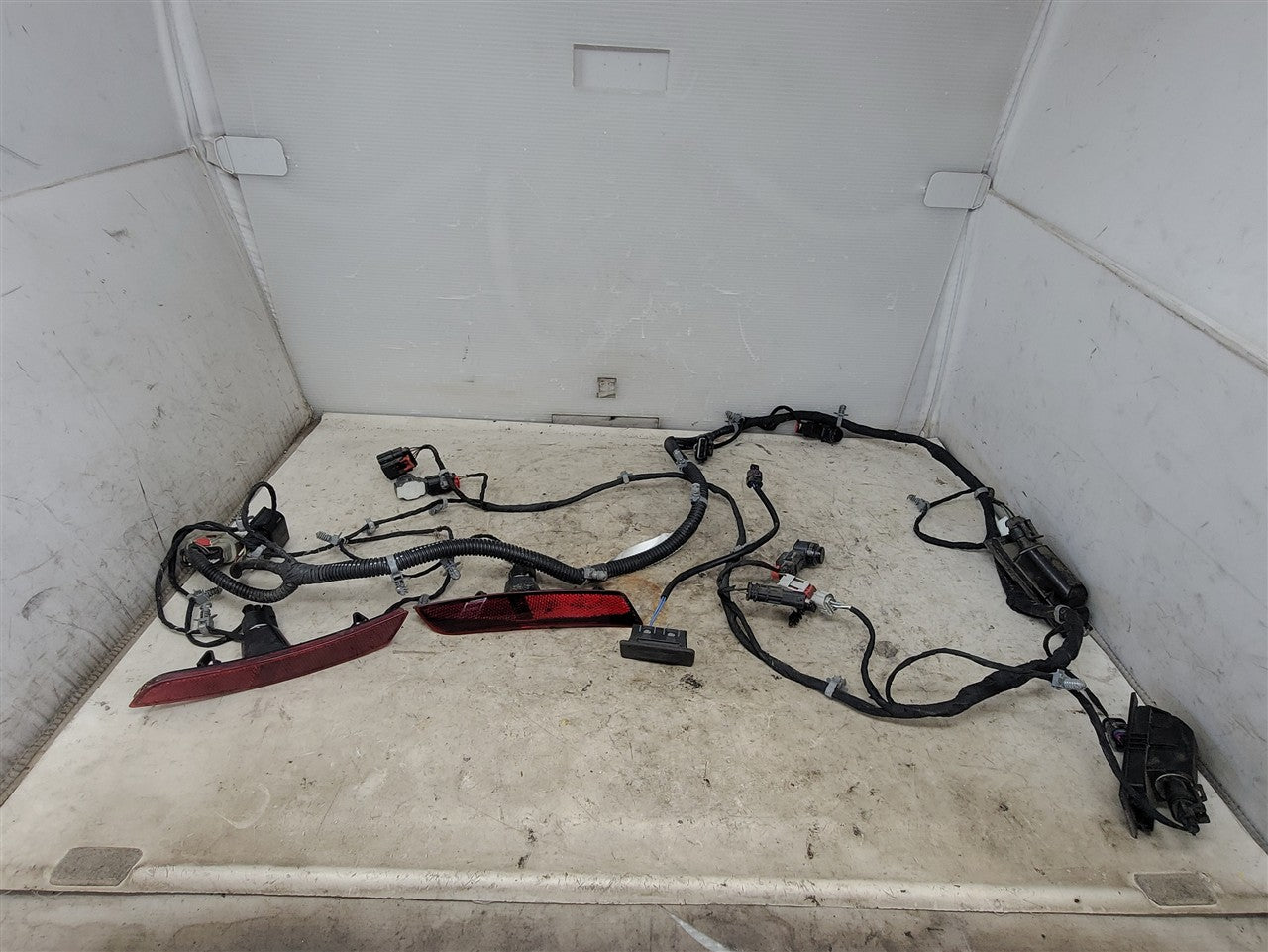 Used OEM 2019-2024 CAMARO REAR BUMPER WIRING HARNESS WITH PARK, actual item photo 1