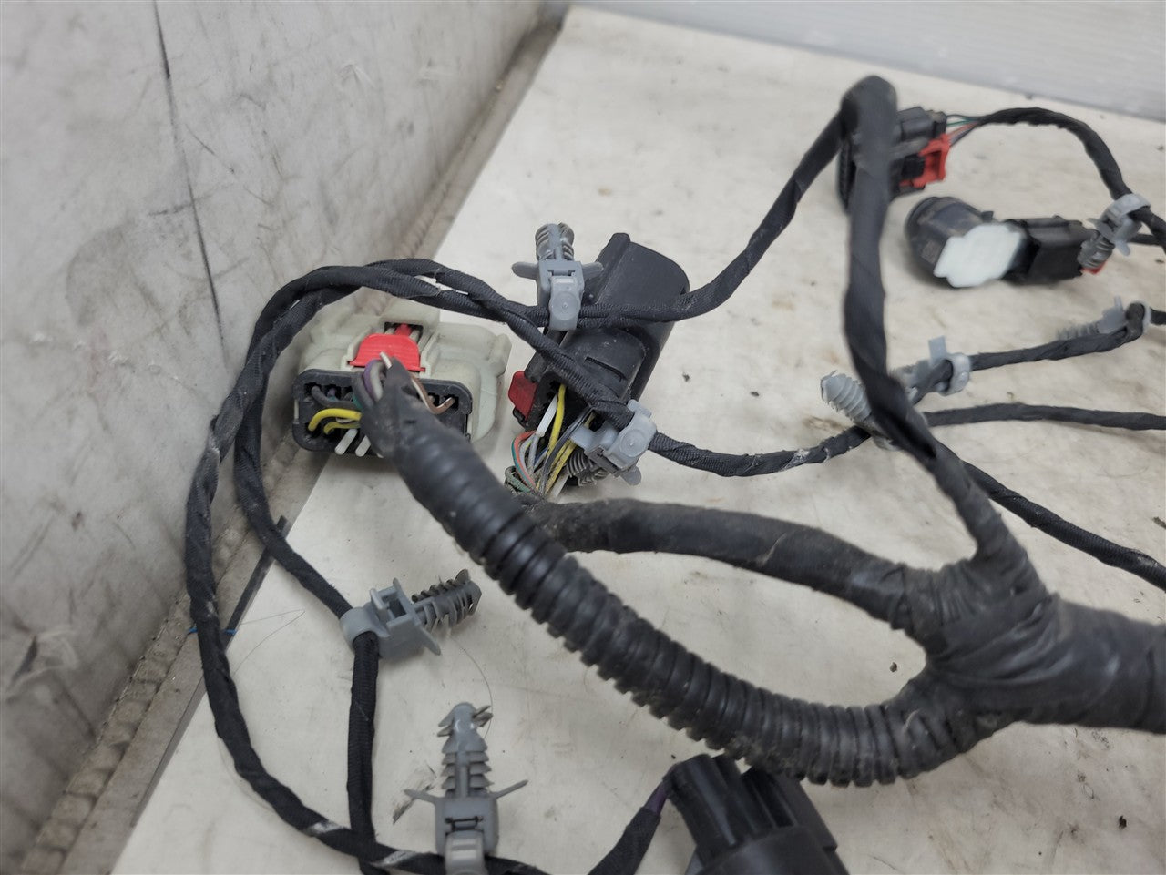 Used OEM 2019-2024 CAMARO REAR BUMPER WIRING HARNESS WITH PARK, actual item photo 17