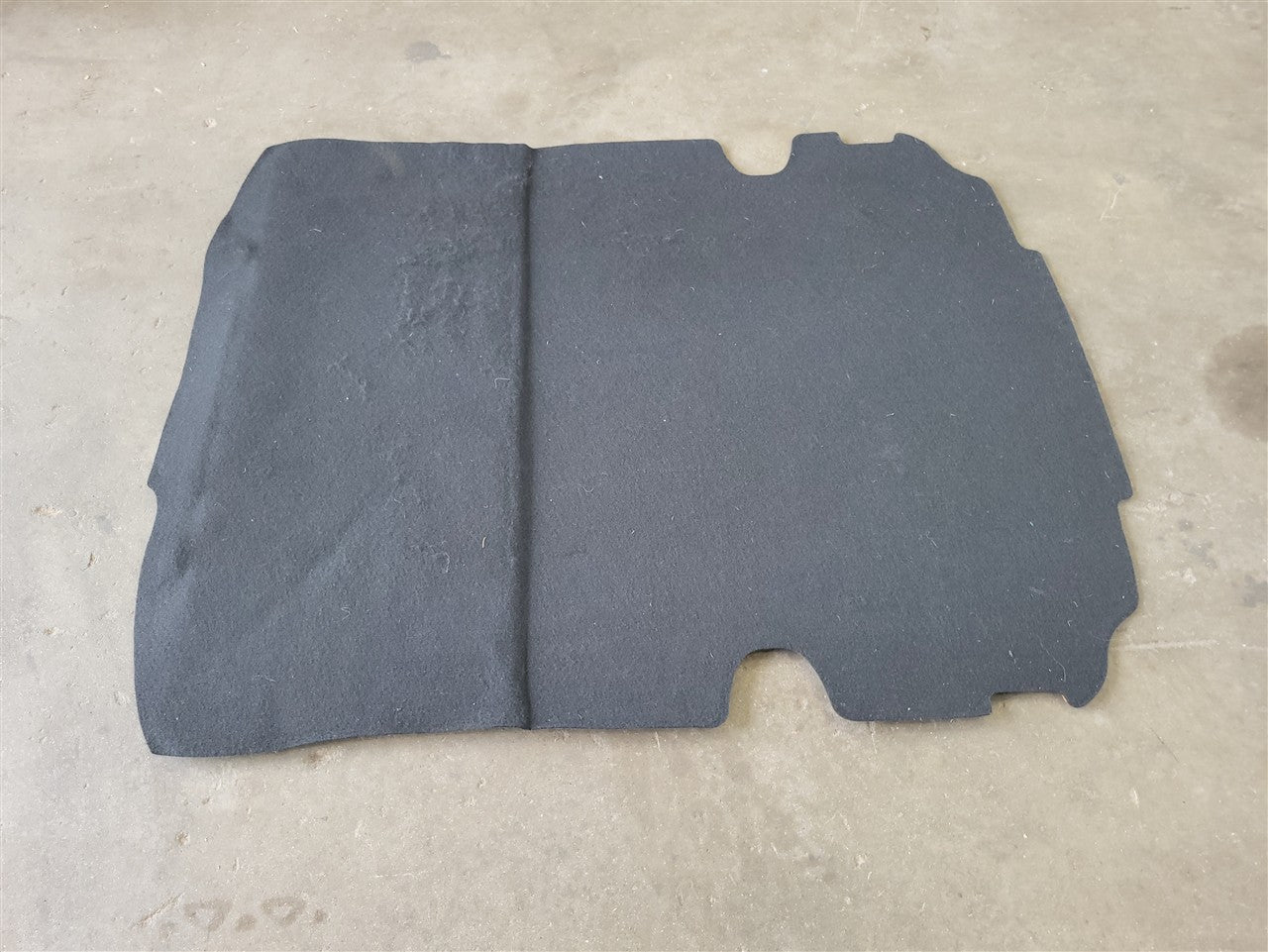 Used OEM 2016-2024 CAMARO COUPE REAR TRUNK FLOOR CARPET SPARE COVER, actual item photo 5