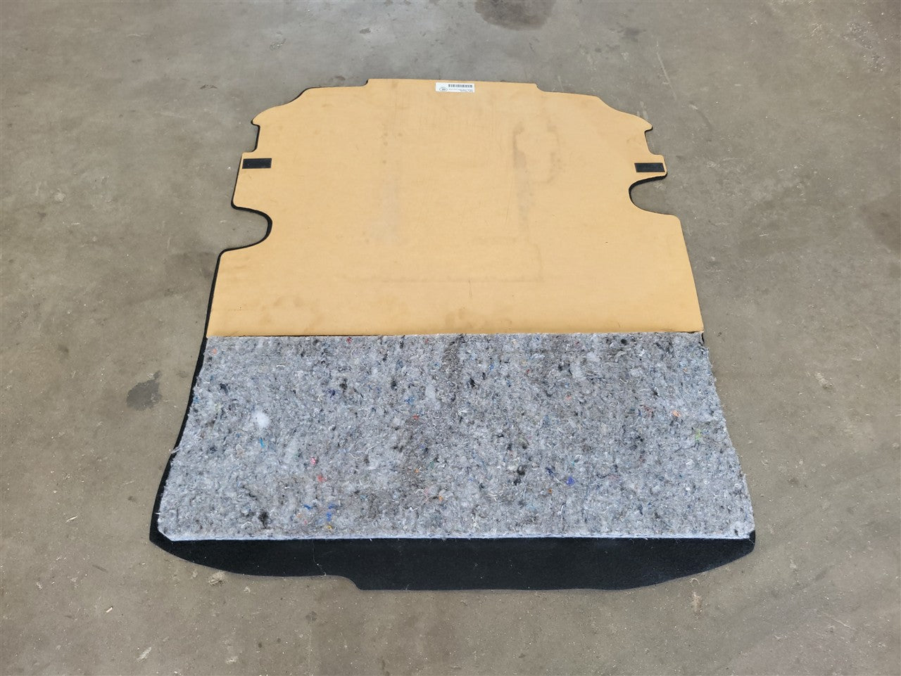 Used OEM 2016-2024 CAMARO COUPE REAR TRUNK FLOOR CARPET SPARE COVER, actual item photo 9