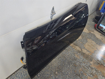 Used OEM 2005-2013 CORVETTE C6 OEM FRONT DOOR DRIVER LH BLACK NO, actual item photo 4