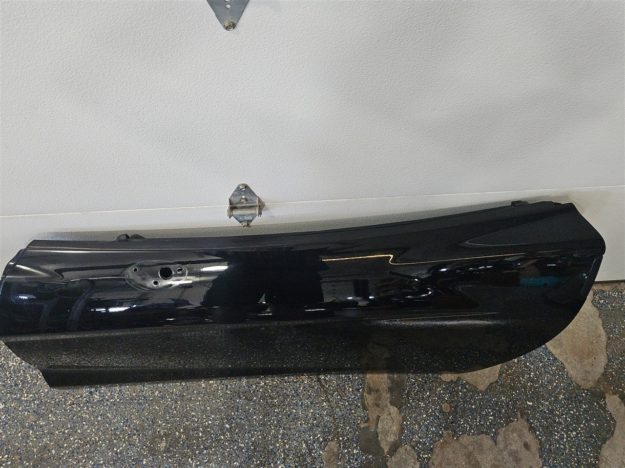 Used OEM 2005-2013 CORVETTE C6 OEM FRONT DOOR DRIVER LH BLACK NO, actual item photo 6