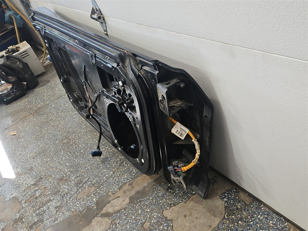 Used OEM 2005-2013 CORVETTE C6 OEM FRONT DOOR DRIVER LH BLACK NO, actual item photo 10