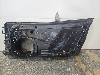 Used OEM 2005-2013 CORVETTE C6 FRONT DOOR PASSENGER RH BLACK NO GLASS, actual item photo 2