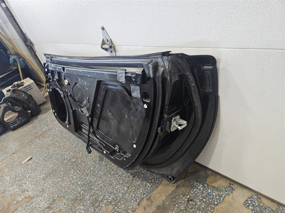 Used OEM 2005-2013 CORVETTE C6 FRONT DOOR PASSENGER RH BLACK NO GLASS, actual item photo 4