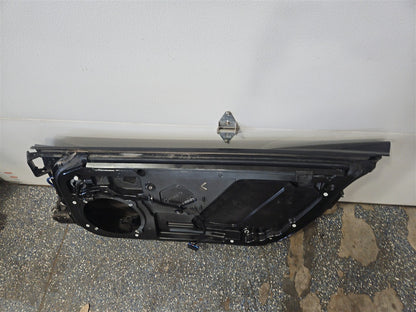 Used OEM 2005-2013 CORVETTE C6 FRONT DOOR PASSENGER RH BLACK NO GLASS, actual item photo 5