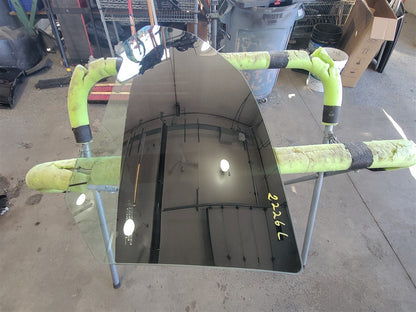 Used OEM 2005-2013 CORVETTE C6 OEM FRONT DOOR GLASS DRIVER LH COUPE, actual item photo 7